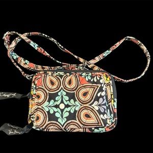 Vera Bradley mini zip-around crossbody bag Sierra NWOT